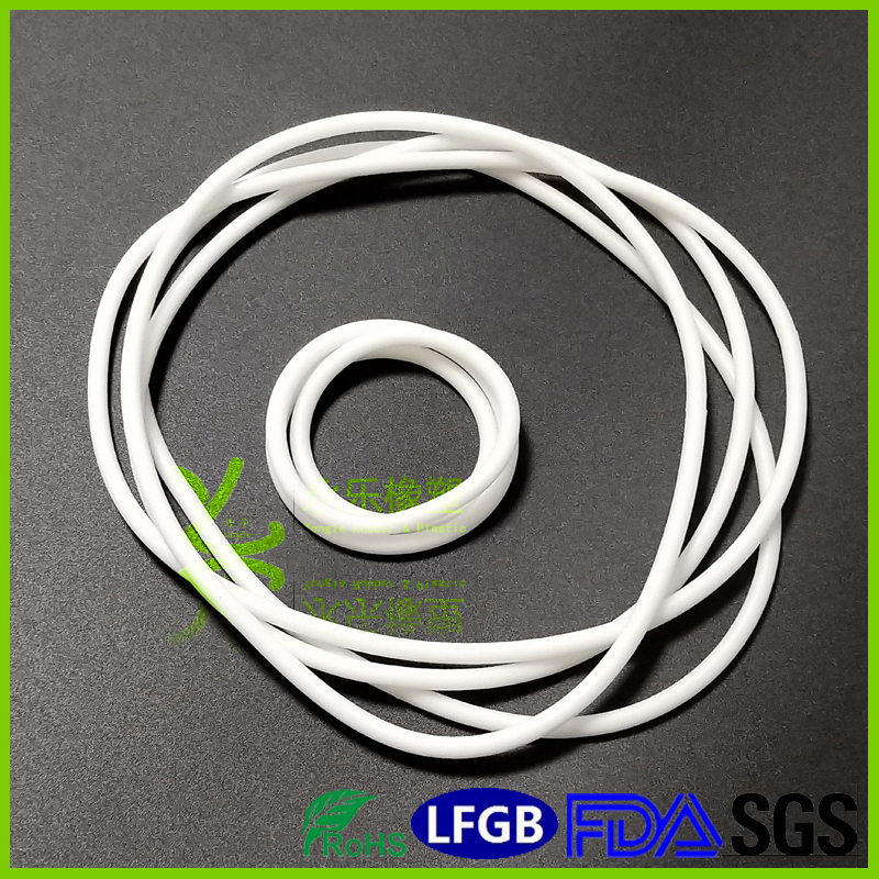 硅膠發泡密封圈廠家 led燈具防水密封圈 耐溫發泡硅膠圈