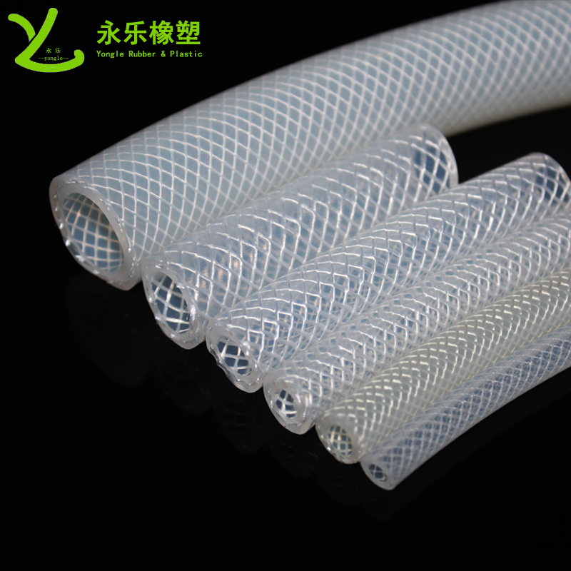 靜海復(fù)合編織硅膠管，制氧機(jī)編織硅膠管，鉑金編織硅膠管