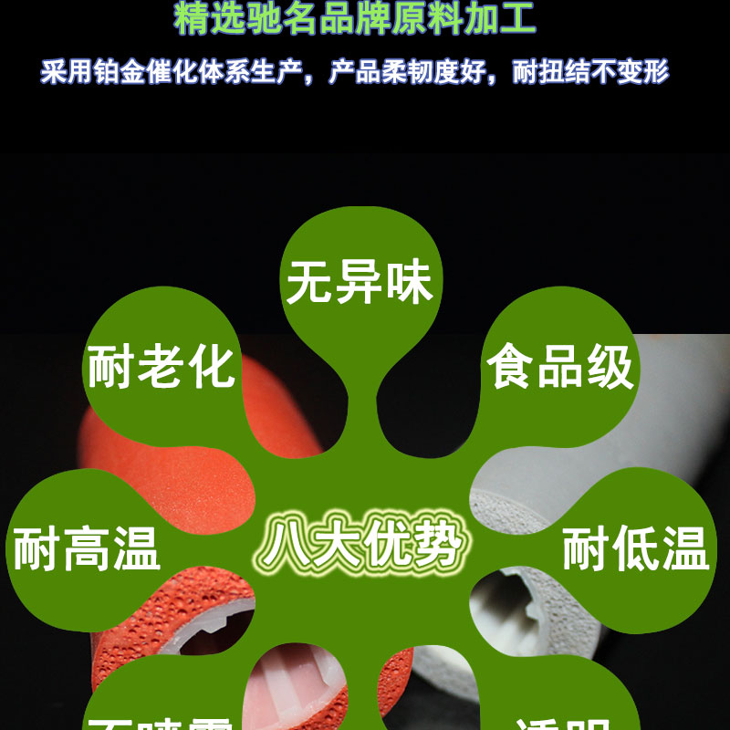 東麗防火發泡硅膠管