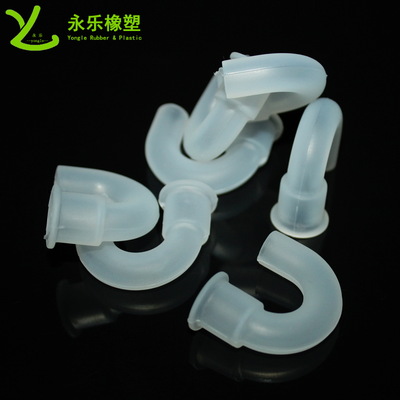 醫用硅膠彎管，模壓硅膠彎管，血氧儀硅膠彎管