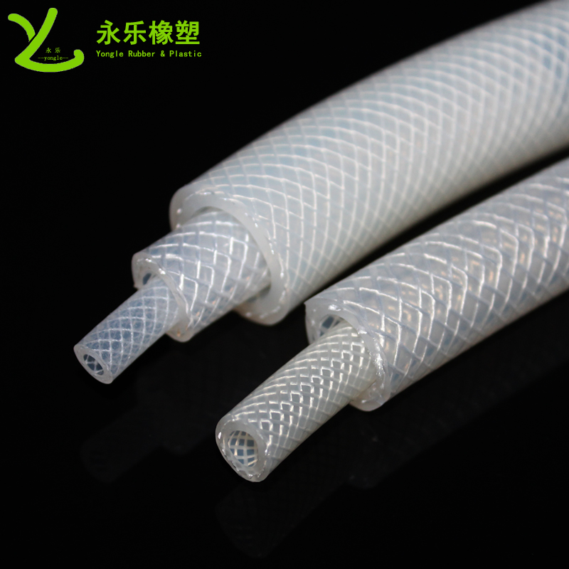 靜海復(fù)合編織硅膠管，制氧機(jī)編織硅膠管，鉑金編織硅膠管