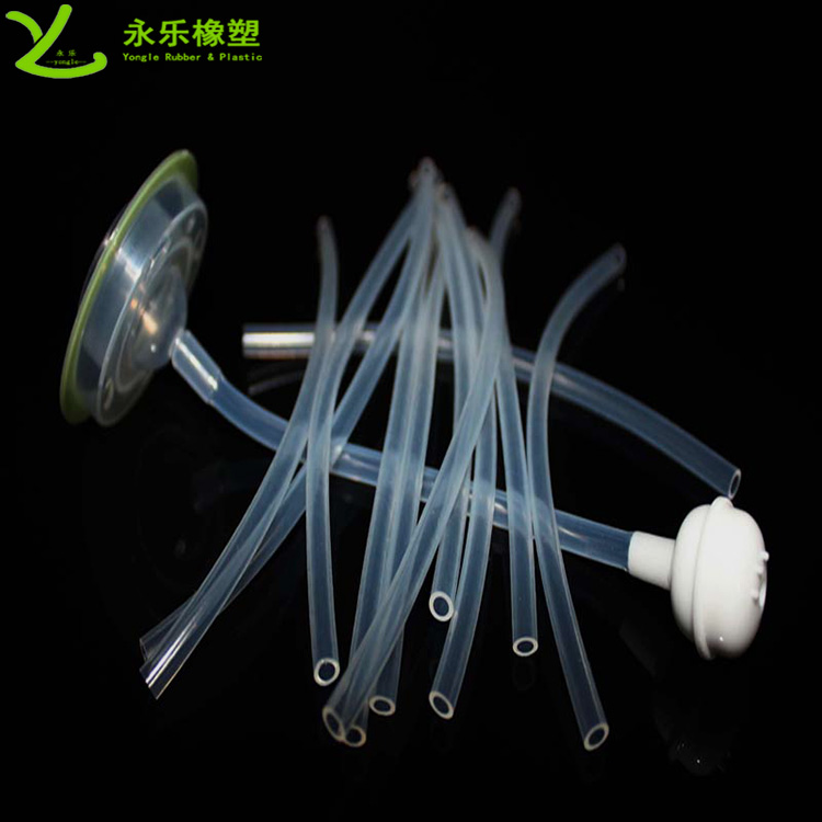 擠出奶瓶硅膠管，食品級透明奶瓶硅膠管，耐高溫硅膠管