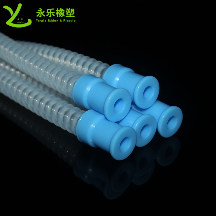 呼吸機(jī)硅膠波紋管，醫(yī)用硅膠波紋管，無氣味硅膠波紋管