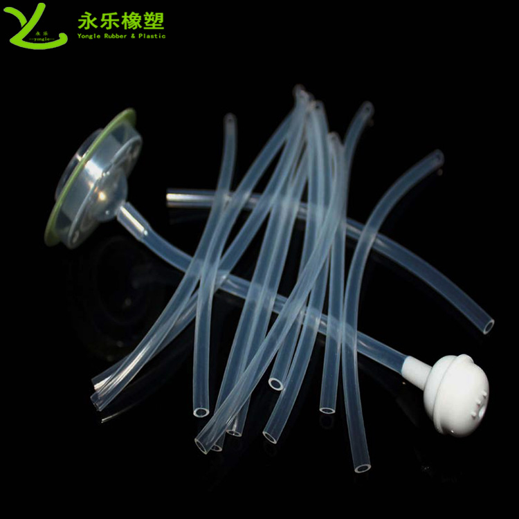 擠出奶瓶硅膠管，食品級透明奶瓶硅膠管，耐高溫硅膠管