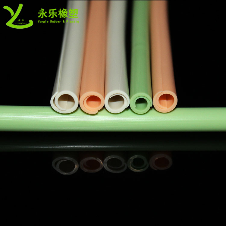 硅膠吸管，擠出異形硅膠吸管，食品級硅膠吸管