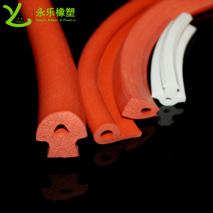 耐高溫發(fā)泡硅膠條，阻燃發(fā)泡硅膠條，細孔硅膠發(fā)泡條