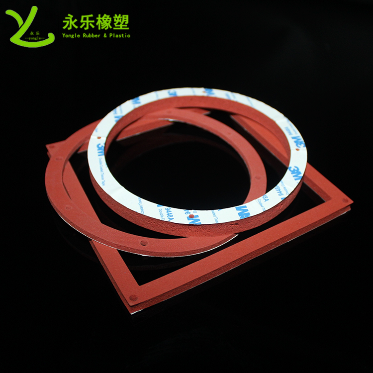 定制模壓發(fā)泡硅膠墊，無氣味模壓發(fā)泡硅膠墊，耐高溫模壓發(fā)泡硅膠墊