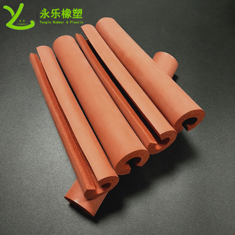 開口防撞發泡硅膠管