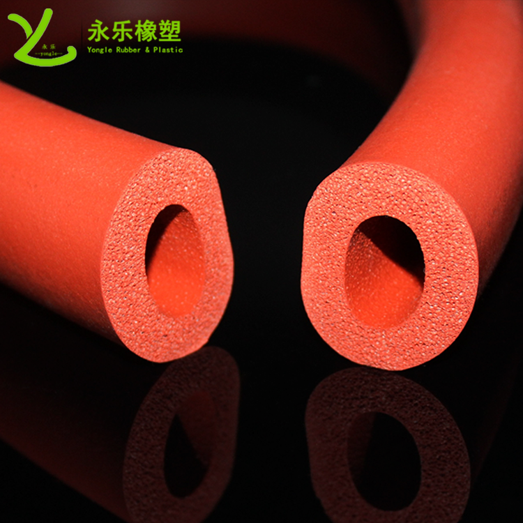 發泡硅膠管，耐高溫發泡硅膠管，阻燃硅膠發泡管，硅膠發泡管